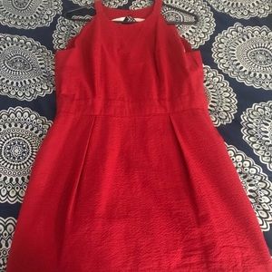 NWOT Lauren James Cherry Red Landry Dress - Large